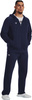 Bluza męska Under Armour Rival Fleece FZ Hoodie granatowa 1379767 410