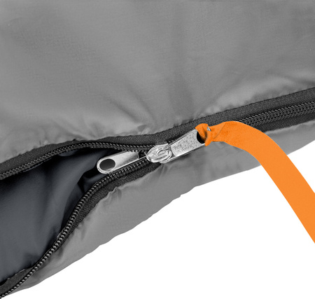 NC2008 ANTRACYT-POMARAŃCZ ŚPIWÓR ROZM. L NILS CAMP