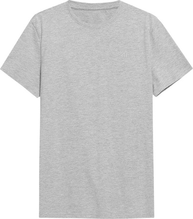 Koszulka męska 4F szara H4L22 TSM352 27M