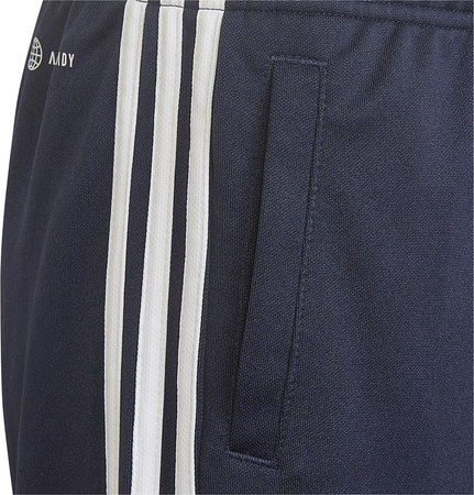 Spodenki dla dzieci adidas Designed 2 Move 3-Stripes Shorts granatowe HN8544