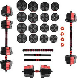 Sztangielki-sztanga kompozyt 30 kg HMS sgk30