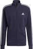 Dres męski adidas Basic 3-Stripes French Terry granatowy IC6765