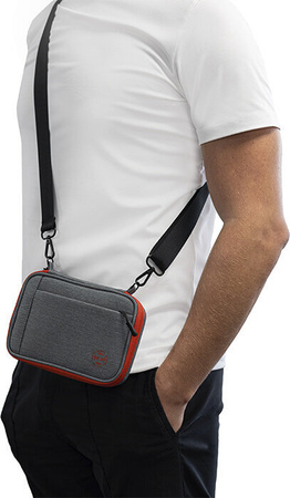 Pokrowiec na rzutki Harrows SMART CASE 6 XL grey/red