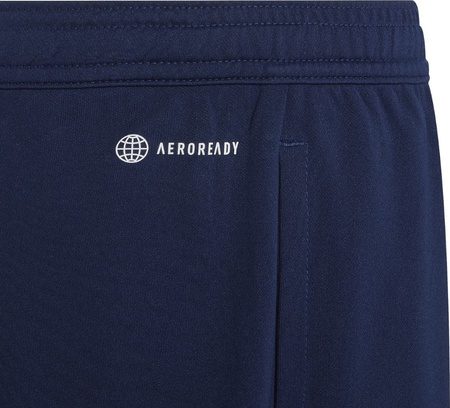 Spodenki treningowe dla dzieci adidas Entrada 22 granatowe H57500