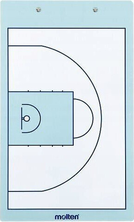 Obustronna tablica taktyczna do koszykówki SB0020 Molten