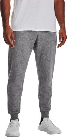 Spodnie męskie Under Armour Rival Fleece Joggers szare 1379774 025
