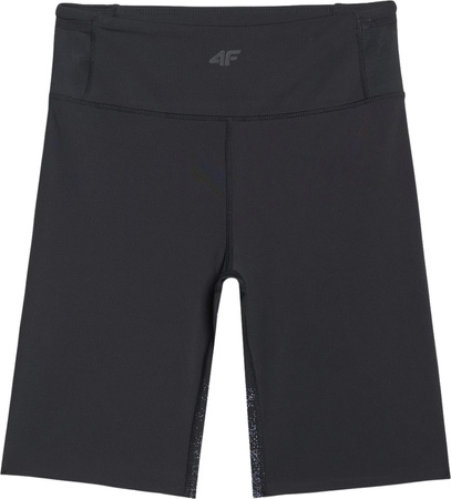 Legginsy damskie krótkie 4F FNK F048 czarne 4FWAW25TFSTF048 20S
