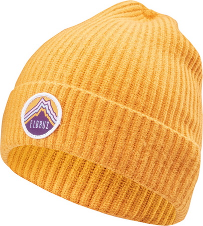 Damska czapka zimowa Elbrus Quentin Wo's żółta