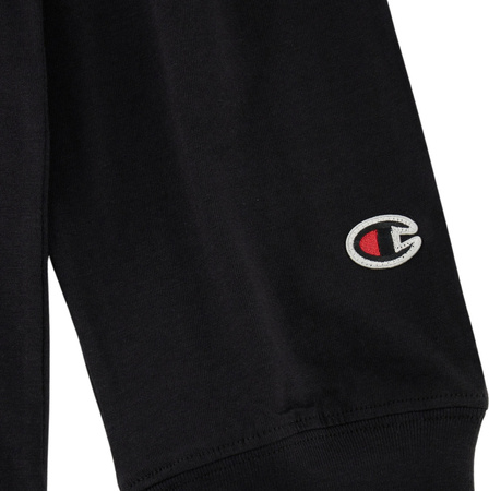 Bluza męska Champion Crewneck Long Sleeve czarna 220265 KK001
