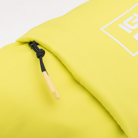 Saszetka torebka nerka biodrowa na pas Iguana Kiky żółta