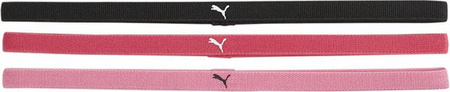 Opaski na włosy AT Sportbands Womens Pack 3p różowa, fuksja, czarna 53491 23