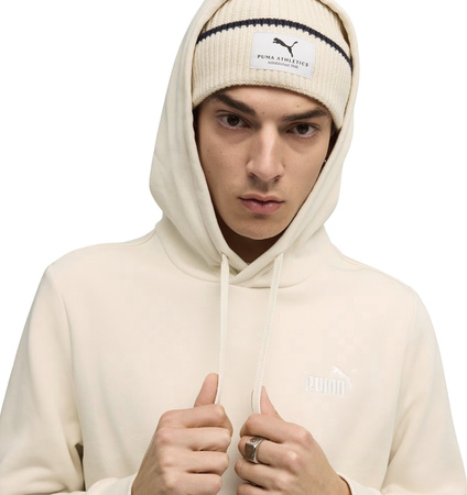 Bluza męska Puma ESS Small No.1 Logo Hoodie FL kremowa 682575 87