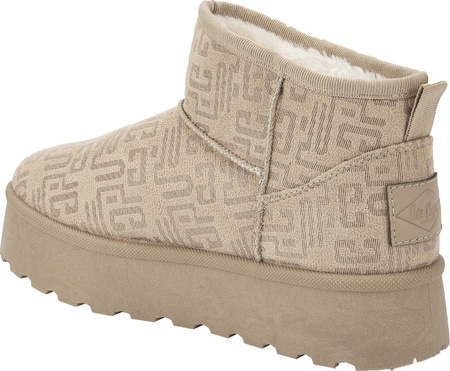 Buty śniegowce damskie Lee Cooper beżowe LCJ-25-32-3651LA