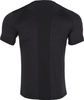 Koszulka męska do biegania Joma Running Night Short Slevee czarna 101775.100