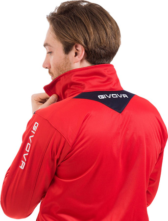 Dres Givova Tuta Visa Triacetato czerwono-granatowy TR018 1204