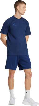 Koszulka męska adidas Tiro 25 Tee Travel granatowa JY5949