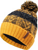 Dziecięca czapka zimowa Elbrus Lewis TB żółto-szara