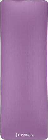 Mata gimnastyczna fitness do yogi jogi HMS YM03 fioletowa 183 x 61 x 1 cm