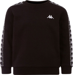 Bluza dla dzieci Kappa Ildan czarna 309004J 19-4006