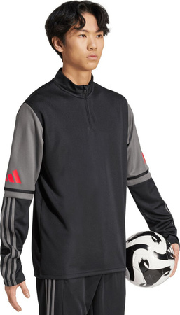 Bluza męska adidas Squadra 25 Training Top czarno-szara JD1629