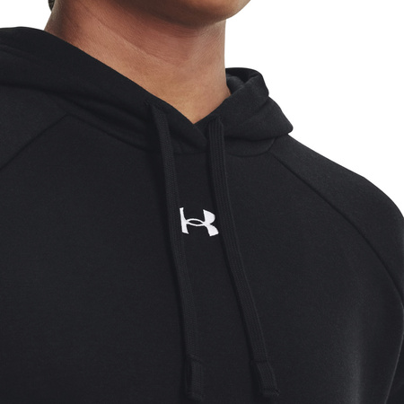 Bluza damska Under Armour Rival Fleece Hoodie czarna 1379500 001