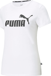 Koszulka damska Puma ESS Logo Tee biała 586774 02