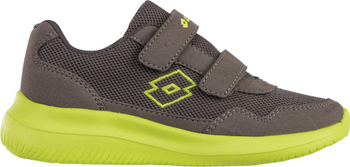 Buty dla dzieci Lotto Connect VL BC szaro-limonkowe 2600821K 1663