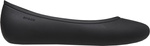 Buty baleriny damskie Crocs Brooklyn Flat czarne 209384 001