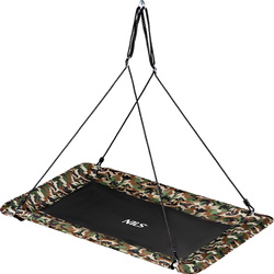 Huśtawka ogrodowa bocianie gniazdo huśtawka Nils wymiary 150 x 80 cm