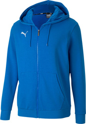 Bluza męska Puma teamGOAL 23 Casuals Hooded Jacket niebieska 656708 02