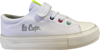 Buty dziecięce Lee Cooper białe LCW-24-31-2272K