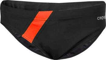 Kąpielówki dla chłopca Crowell Oscar kol.01 czarno-pomarańczowe