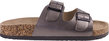 Klapki damskie Lee Cooper srebrne LCW-22-35-1153LA