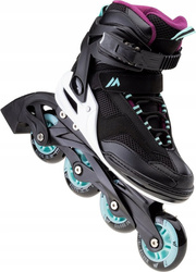 Łyżworolki rolki ABEC-7 kołka 80mm damskie Martes Lady Wosey rozmiar 37