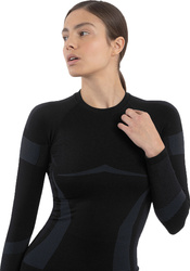 Bluza termoaktywna damska 4F F113 czarna 4FAW23USEAF113 20S