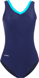 Kostium kąpielowy damski Crowell Angie kol.02 granatowo-niebieski