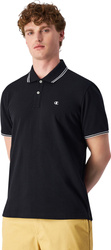 Koszulka męska Champion polo czarna 220897 KK001