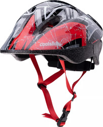 Dziecięcy kask rowerowy na rolki hulajnogę Coolslide Swish rozmiar S 48-52 cm