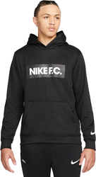 Bluza męska Nike NK DF FC Libero Hoodie czarna DC9075 010