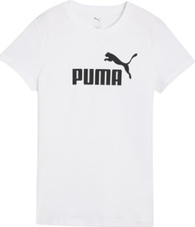 Koszulka damska Puma ESS No.1 Logo Tee biała 682370 02