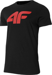 Koszulka męska 4F czarna H4Z22 TSM353 21S