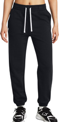 Spodnie damskie Under Armour Rival Terry Jogger czarne 1382735 002