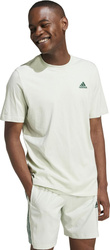 Koszulka męska adidas Essentials Single Jersey Embroidered Small Logo Tee jasnozielona IX0119