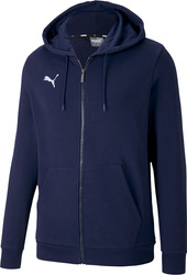 Bluza męska Puma teamGOAL 23 Casuals Hooded Jacket granatowa 656708 06