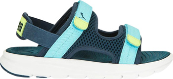 Sandały dla dzieci Puma Evolve granatowe Jr 390449 02