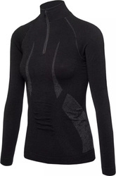 Damska bielizna bluza termoaktywna oddychająca Fitanu Elder W 1/2 Zip rozmiar L