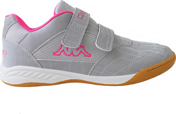 Buty sportowe szkolne miejskie dziecięce Kappa Kickoff K srebrno-różowe 260509K 1522
