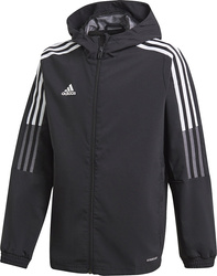 Kurtka dla dzieci adidas Tiro 21 Windbreaker czarna GP4975