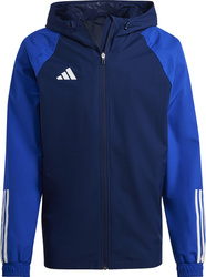 Kurtka męska adidas Tiro 23 Competition All-Weather granatowo-niebieska HK7657
