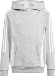 Bluza dla dzieci adidas Tiro 24 Hooded Sweat szara IR7505